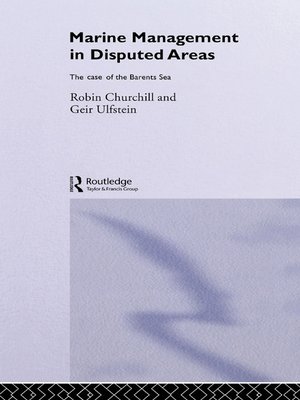 cover image of Marine Management in Disputed Areas